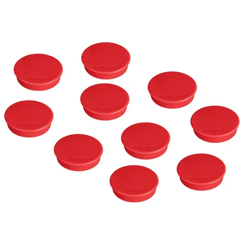 FRANKEN Magnet Ø 3,8 rot – Bild 1