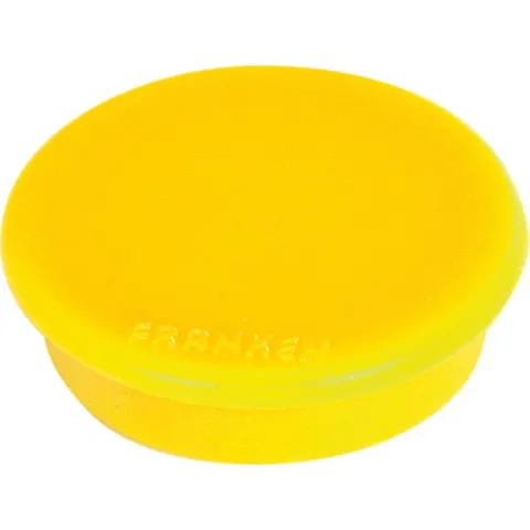 FRANKEN Magnet Ø 2,4 x 0,63 gelb – Bild 1
