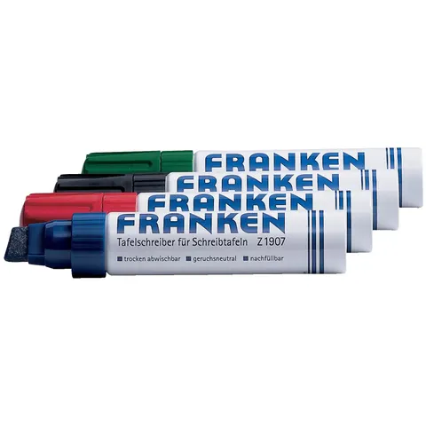FRANKEN Jumbo Whiteboard-Marker Mehrfarbig – Bild 1