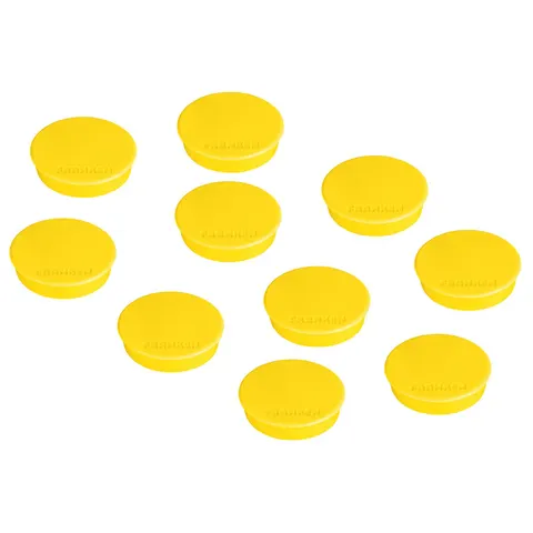 FRANKEN Magnet Ø 3,8 gelb – Bild 1
