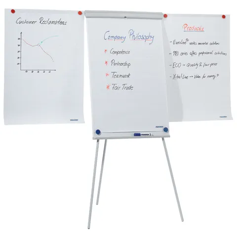 FRANKEN Flipchart X-tra Line Standard Plus, höhenverstell – Bild 1