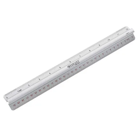 WESTCOTT Lineal 30 cm – E1011400 – Bild 1
