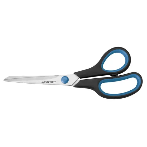 Westcott schaar- Easy grip - 21cm - RVS - soft grip - AC-E30283 – afbeelding 1