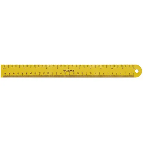 WESTCOTT Lineal 30 cm – E1599000 – Bild 1