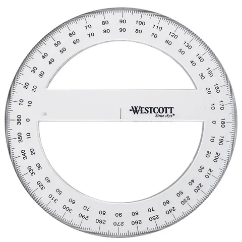 Kompasroos Westcott 15cm op - kaart – afbeelding 1