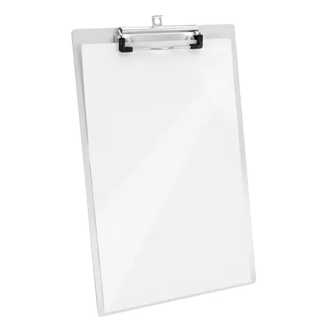 WESTCOTT Klemmbrett DIN A4 silber – E1700100 – Bild 1