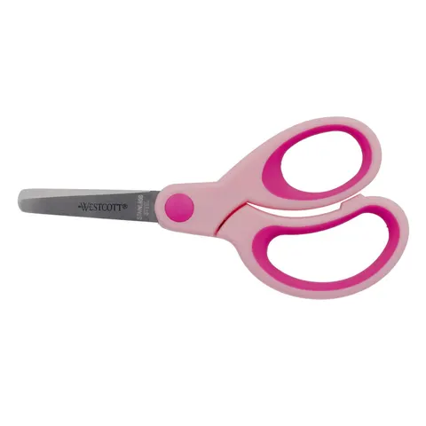 WESTCOTT Kinderschere Softgrip, pink, Rechtshänder – Bild 1