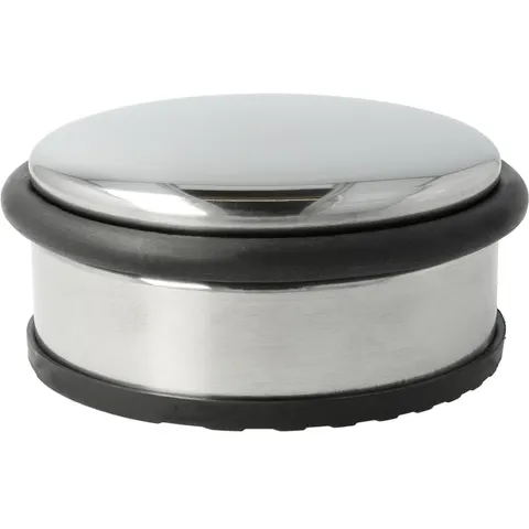 Westcott deurstopper - metaal - chroom - 1200gram - AC-E19001 – afbeelding 1