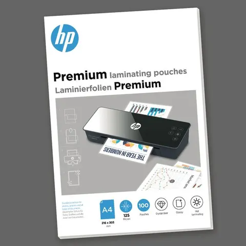 HP 9124 laminator pouch 100 pc(s) – image 1