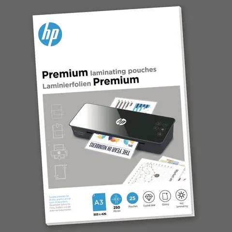 HP Laminierfolien glänzend 250 mikron A3 – Bild 1