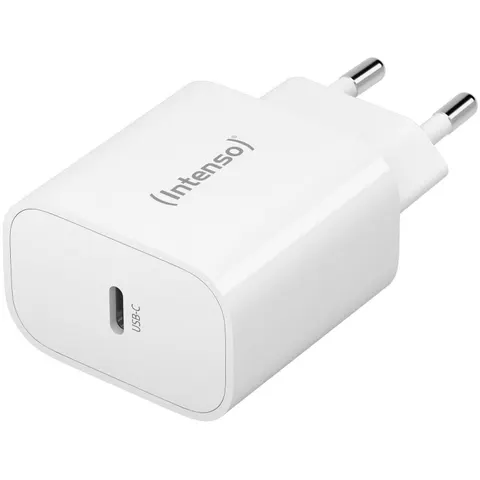Intenso 20W USB-C Ladegerät, weiß – Bild 1