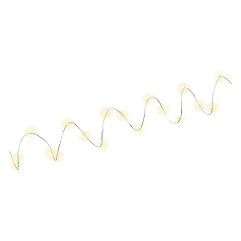 goobay 20er Lichterkette, transparent, 1,0 m – Bild 1