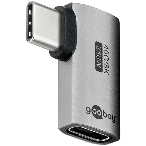 goobay USB4 90° Adapter – Bild 1