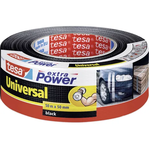 tesa extra Power Universal 50m 50mm schwarz – Bild 1