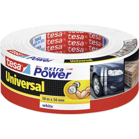 Duct tape tesa® extra Power Universal 50mx50mm wit – afbeelding 1