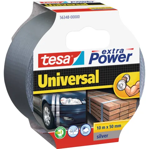 tesa extra Power Universal 10m 50mm silber – Bild 1