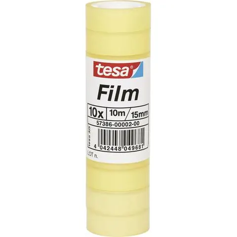 Tesa plakband 10x15 transp 10st – afbeelding 1