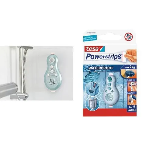 tesa Powerstrips Waterproof Small – Bild 1