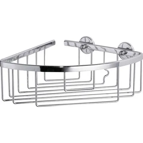 tesa Eck-Duschkorb ALUXX, Aluminium verchromt – Bild 1