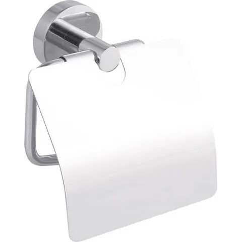 tesa SMOOZ Toilettenpapierhalter mit Deckel – Bild 1
