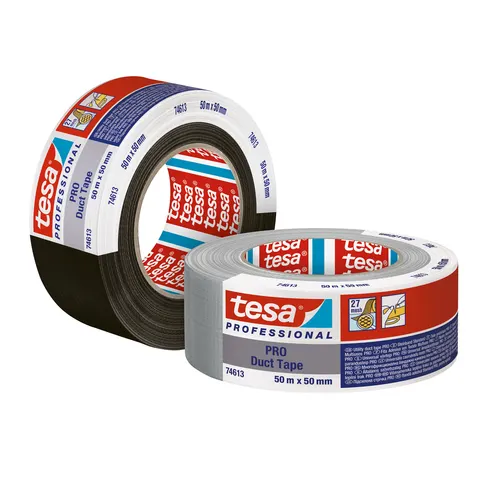 tesa PRO 74613 Duct Tape schwarz – Bild 1