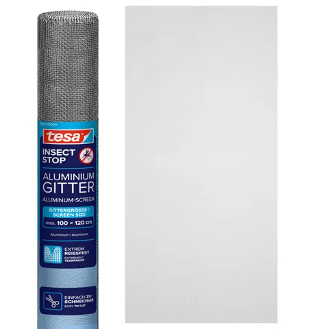 TESA 55139 - tesa® fly screen replacement roller, 1 m x 1.2 m, anthracite – image 1