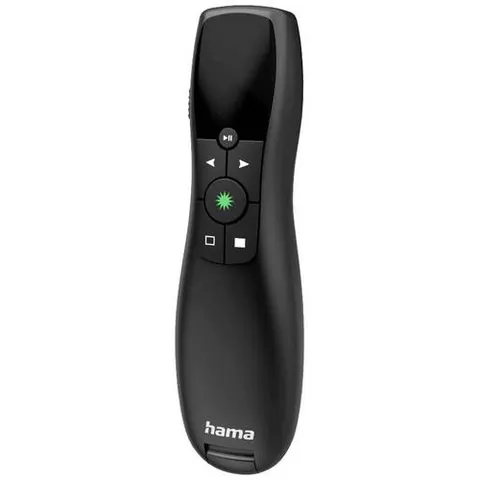 hama Presenter Greenlight-Pointer 4in1, grüner Laser – Bild 1