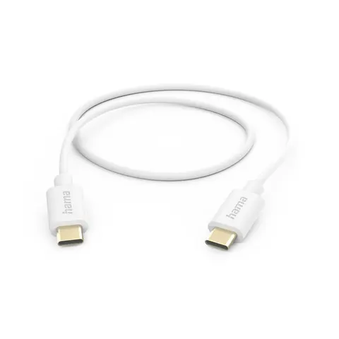 Hama Oplaadkabel USB C 100 cm Wit – afbeelding 1