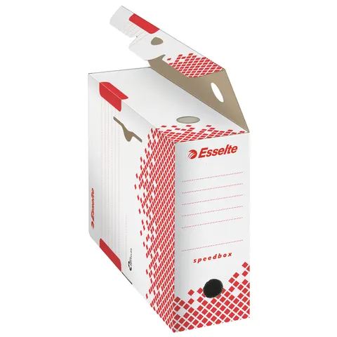 Archiefdoos Esselte Speedbox 100x250x350mm wit – afbeelding 1