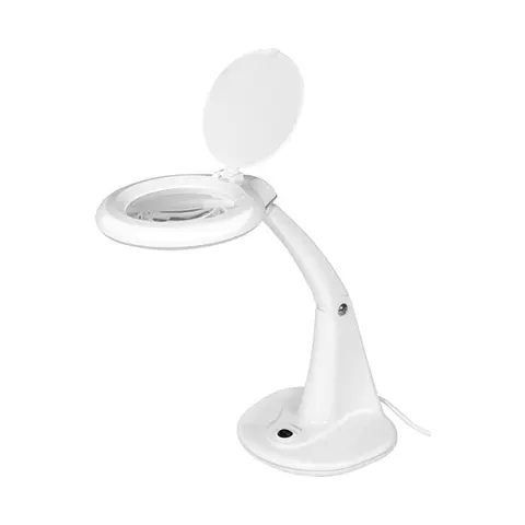LogiLink LED-Lupenleuchte, mit 2 Linsen, weiß – Bild 1