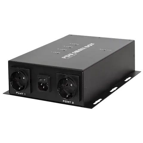 LOGILINK PDU4S01 - PDU, 4-fold, protective contact socket – image 1