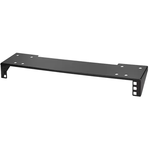 "LOGILINK WB0011 - 19"" wall bracket, 1 U, black" – image 1