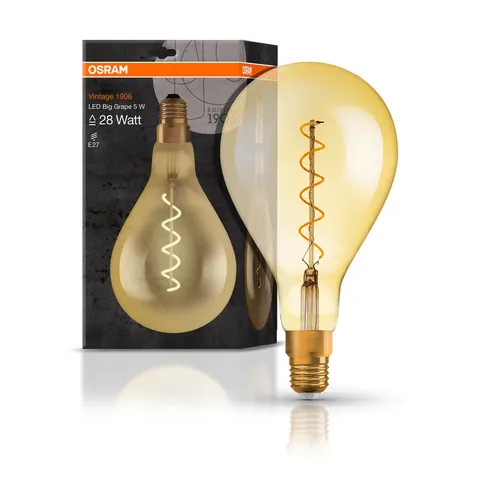 Osram Vintage 1906 Led 28 5 W/2000 K E27 – Bild 1