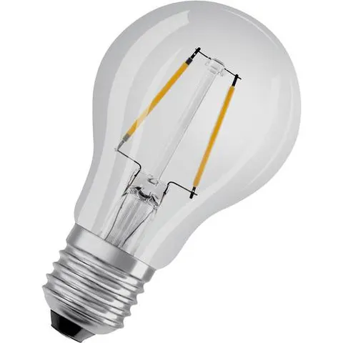OSRAM LED bulb E27 2.2 W Classic filament 2,700 K – image 1