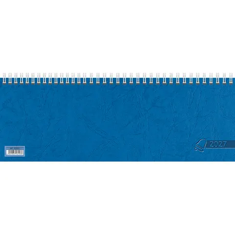Glocken Tischkalender , Querterminbuch, , 2027, blau – Bild 1