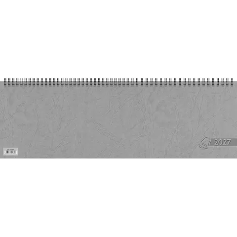 Glocken Tischkalender , Querterminbuch, , 2027, grau – Bild 1