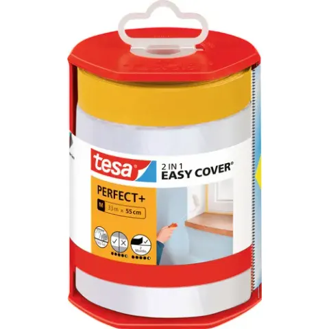 tesa Easy Cover Perfect+ Spender M 33m x 55cm – Bild 1