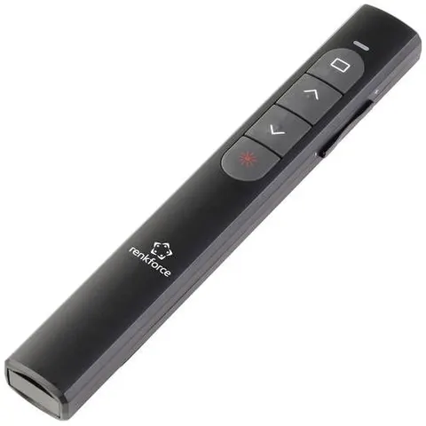 Renkforce RF-5253052 Presenter Draadloos Incl. laserpointer – afbeelding 1