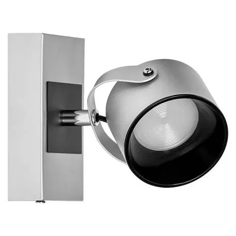 OSRAM LED ceiling light Jupiter, 1-bulb, silver, metal – image 1