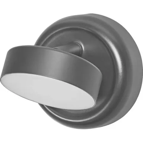 OSRAM LED rechargeable wall light NIGHTLUX ROUND, black, touch dimmer – image 1