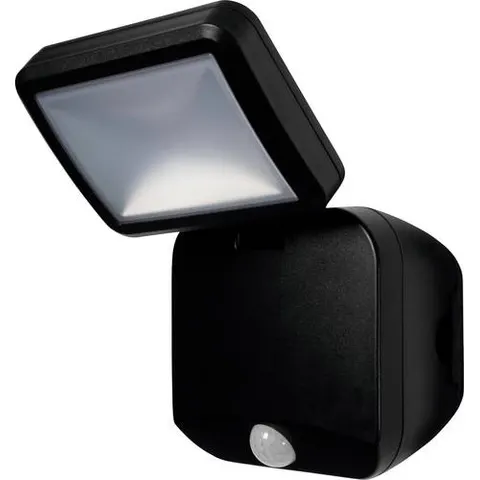 OSRAM LED outdoor spotlight DOUBLE 1-bulb black sensor battery – image 1