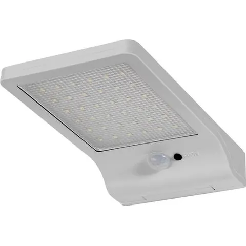 OSRAM LED solar outdoor wall light DOORLED, silver sensor IP44 – image 1