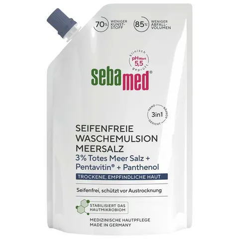 Sebamed Meersalz Wasch-emulsion Nfb – Bild 1