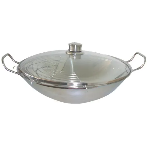 HZ390090 Wok edelstahl – Bild 1