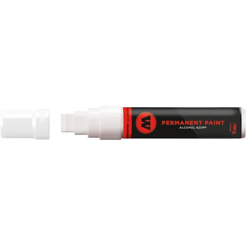 MOLOTOW MO620160 - 620PP permanent marker, 15 mm, white – image 1
