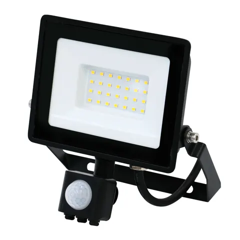 BLULAXA 49541 - LED floodlight, 30 W, 2500 lm, 4000 K, motion sensor – image 1