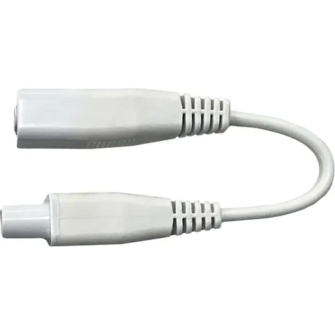 BLULAXA 49898 - Connector for corner mounting, Pinex, white, 10 cm – image 1