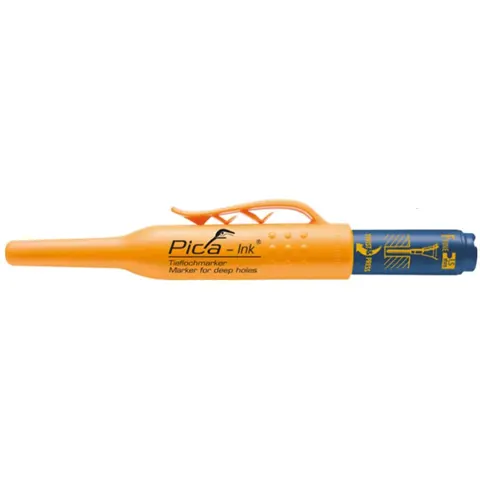Pica diepgatmarkeerstift Blauw – afbeelding 1