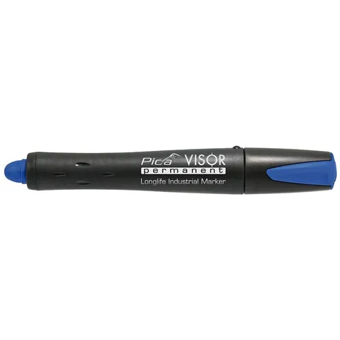 Pica VISOR Permanent Marker Blau – Bild 1
