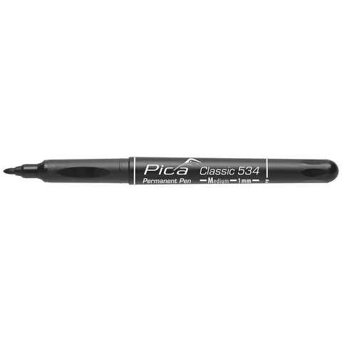 Pica Permanent Pen "M" 1,0mm Schwarz – Bild 1